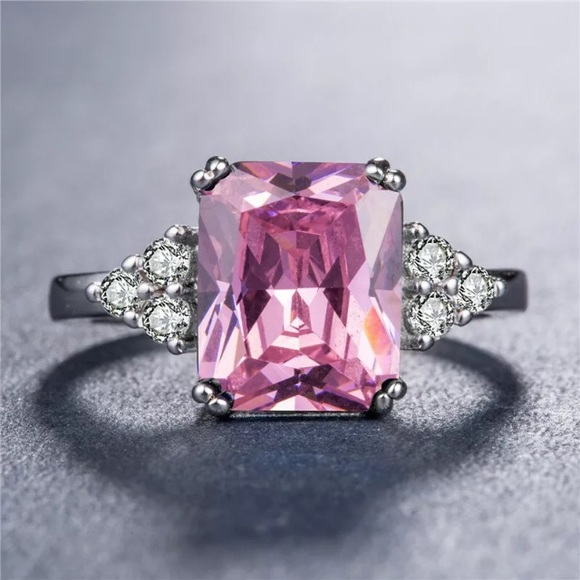 Jewelry - Cara Pink Sapphire Silver Ring